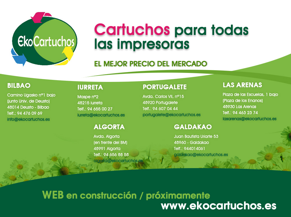 Ekocartuchos.com - En construccin -